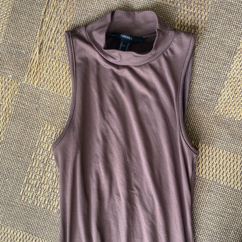 Forever 21 brown dress